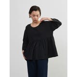 ジャガード八分袖ギャザートップスプルオーバー | On One's Own | 詳細画像8 