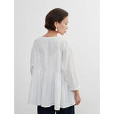 ジャガード八分袖ギャザートップスプルオーバー | On One's Own | 詳細画像7 