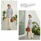 半袖シャツ春夏ブラウスルーズフィット半袖シャツチュニック体系カバー | On One's Own | 詳細画像8