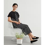 ケープ風衿ノースリーブAラインワンピースポケット付きロングマキシケープ | On One's Own | 詳細画像5 