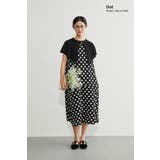 DOT | ケープ風衿ノースリーブAラインワンピースポケット付きロングマキシケープ | On One's Own