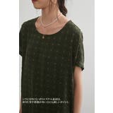 半袖ロングコクーンシルエットワンピースポケット付き | On One's Own | 詳細画像7