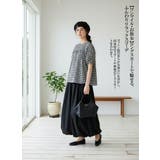 ギンガムチェックスモッキング刺繍半袖ギャザーブラウスセットアップ対応 | On One's Own | 詳細画像10
