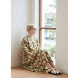 綿100%サッカー素材抽象花柄プリントセットアップ可トップススカート通気性 | On One's Own | 詳細画像4