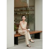 キャミソールドレープ感厚手レーヨン光沢感華奢ストラップ | On One's Own | 詳細画像8