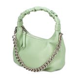 グリーン | ギャザーハンドチェーン付きバッグ/BA-251 | ORiental TRaffic