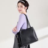 ブラック | ショルダー付きA4トートバッグ/BA-273 | ORiental TRaffic