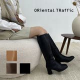 スクエアトゥヒールロングブーツ/21503 | ORiental TRaffic | 詳細画像1