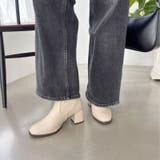 スクエアトゥニットヒールブーツ/31403 | ORiental TRaffic | 詳細画像4 