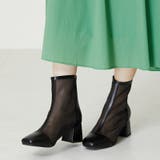 ブラック | ヒールチュールブーツ/41106 | ORiental TRaffic