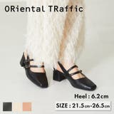 《オリエンタルトラフィック》スクエアトゥバックストラップパンプス/41116 | ORiental TRaffic | 詳細画像1