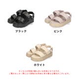 《オリエンタルトラフィック》パデットダブルベルト厚底サンダル/41204 | ORiental TRaffic | 詳細画像10