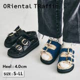《オリエンタルトラフィック》ダブルベルトファーサンダル/41207 | ORiental TRaffic | 詳細画像1 