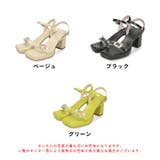 《オリエンタルトラフィック》ビジューストラップヒールサンダル/41213 | ORiental TRaffic | 詳細画像4