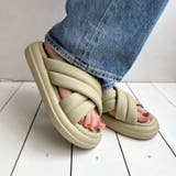 パデットクロススライドサンダル | ORiental TRaffic | 詳細画像6 