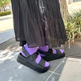 【ORiental TRaffic】ダブルベルトベルクロ厚底サンダル 41238 | ORiental TRaffic | 詳細画像10 