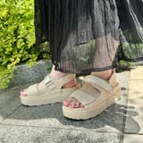 【ORiental TRaffic】ダブルベルトベルクロ厚底サンダル 41238 | ORiental TRaffic | 詳細画像23 