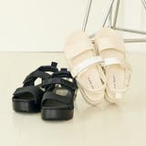 【ORiental TRaffic】ダブルベルトベルクロ厚底サンダル 41238 | ORiental TRaffic | 詳細画像3 