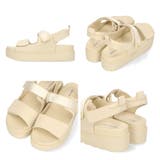 【ORiental TRaffic】ダブルベルトベルクロ厚底サンダル 41238 | ORiental TRaffic | 詳細画像38 