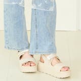 【ORiental TRaffic】ダブルベルトベルクロ厚底サンダル 41238 | ORiental TRaffic | 詳細画像27 