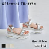 《オリエンタルトラフィック》ビジューベルトスニーカーソールサンダル/41241 | ORiental TRaffic | 詳細画像1