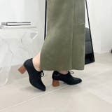 ≪オリエンタルトラフィック≫ウッドヒール甲深パンプス/41307 | ORiental TRaffic | 詳細画像5