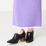 ≪オリエンタルトラフィック≫ウッドヒール甲深パンプス/41307 | ORiental TRaffic | 詳細画像6