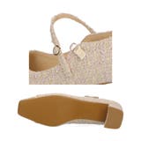 ≪オリエンタルトラフィック≫ツイード切替ワンストラップパンプス/41309 | ORiental TRaffic | 詳細画像16