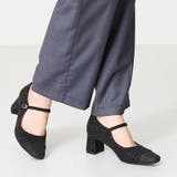 ≪オリエンタルトラフィック≫ツイード切替ワンストラップパンプス/41309 | ORiental TRaffic | 詳細画像3