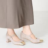 ≪オリエンタルトラフィック≫ツイード切替ワンストラップパンプス/41309 | ORiental TRaffic | 詳細画像7