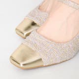 ≪オリエンタルトラフィック≫ツイード切替ワンストラップパンプス/41309 | ORiental TRaffic | 詳細画像8