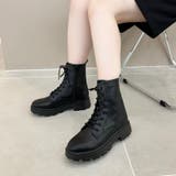 レースアップ厚底ブーツ/41401 | ORiental TRaffic | 詳細画像6