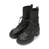 厚底 ニットドッキングレースアップブーツ/41402 | ORiental TRaffic | 詳細画像23 