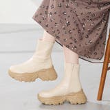 ホワイト | 軽量 スニーカーソールショートブーツ/41412 | ORiental TRaffic