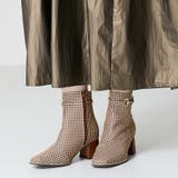 ブラウン | ≪オリエンタルトラフィック≫ビジュービットヒールブーツ/41427 | ORiental TRaffic