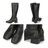 ≪オリエンタルトラフィック≫スクエアトゥミドルヒールロングブーツ/41502 | ORiental TRaffic | 詳細画像24 