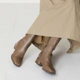 ≪オリエンタルトラフィック≫スクエアトゥミドルヒールロングブーツ/41502 | ORiental TRaffic | 詳細画像14 