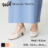 《オリエンタルトラフィック》スクエアトゥラインヒールパンプス/42109 | ORiental TRaffic | 詳細画像24 