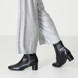 ブラック | ≪オリエンタルトラフィック≫ラインストーン切替ショートブーツ/42404 | ORiental TRaffic