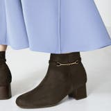 グレー | ≪オリエンタルトラフィック≫ビットモチーフミドルヒールブーツ/42406 | ORiental TRaffic