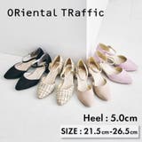 《オリエンタルトラフィック》セパレートラインヒールパンプス/45101 | ORiental TRaffic | 詳細画像1