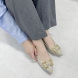 ベージュ | ≪オリエンタルトラフィック≫ポインテッドトゥモチーフパンプス/51104 | ORiental TRaffic
