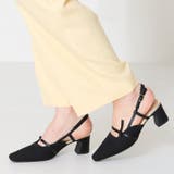 ブラック | リブニット細ストラップパンプス/51114 | ORiental TRaffic