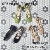 ≪オリエンタルトラフィック≫クロスデザインフラットパンプス/51119 | ORiental TRaffic | 詳細画像2