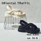 クロスベルト厚底サンダル/51201 | ORiental TRaffic | 詳細画像2