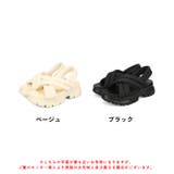 クロスベルト厚底サンダル/51201 | ORiental TRaffic | 詳細画像3