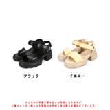 ≪オリエンタルトラフィック≫パデットストラップ厚底ヒールサンダル/51207 | ORiental TRaffic | 詳細画像2