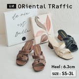 ウッドヒールクロスリボンサンダル/51209 | ORiental TRaffic | 詳細画像1