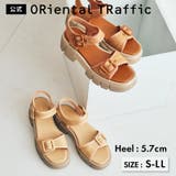 ベルトデザイン厚底サンダル/51214 | ORiental TRaffic | 詳細画像2
