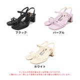 スクエアトゥヒールストラップサンダル/51221 | ORiental TRaffic | 詳細画像3